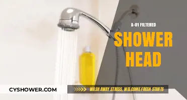 Filtered Shower Head A-01: Enhance Your Shower Experience with Pure Water