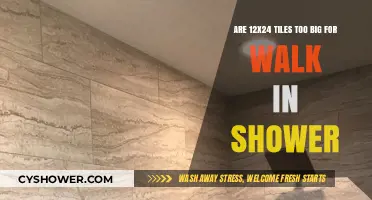 Is 12x24 Tile Size Ideal for Walk-In Shower Designs?