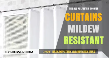 Polyester Shower Curtains: Are They Truly Mildew-Resistant?