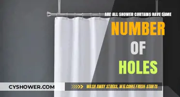 Do All Shower Curtains Have the Same Number of Holes?