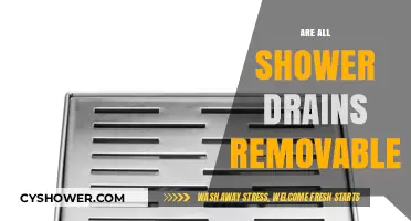Can You Remove All Shower Drains? A Comprehensive Guide