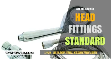 Are All Shower Head Fittings Standard? A Comprehensive Guide