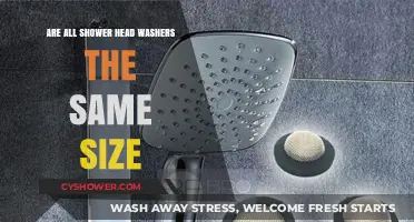 Are All Shower Head Washers the Same Size? A Guide