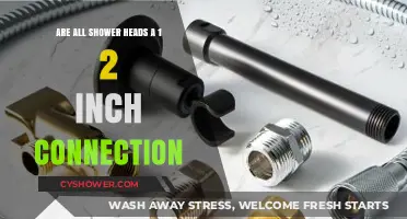 Shower Head Connection Sizes: Are All 1/2 Inch Threads Standard?