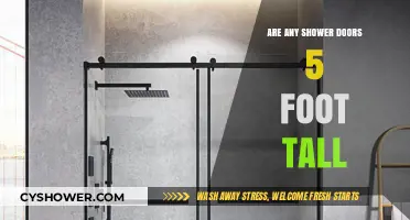 Are There 5-Foot Tall Shower Doors Available for Bathrooms?