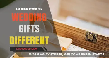 Bridal Shower vs. Wedding Gifts: Understanding the Difference and Etiquette