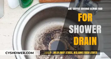 Coffee Grounds in Shower Drains: Harmful or Harmless?