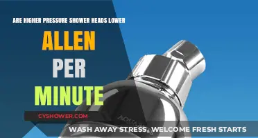 Higher Pressure Shower Heads: Do They Reduce Water Flow Per Minute?