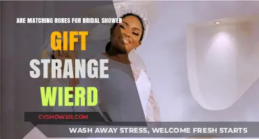 Matching Robes for Bridal Showers: Strange Gift or Sweet Gesture?