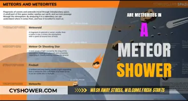Meteor Showers vs. Meteorites: Unraveling the Cosmic Connection