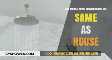 Mobile Home vs. House Shower Heads: Are They Interchangeable?