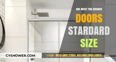 Are Most Tub Shower Doors Standard Size? What You Need to Know