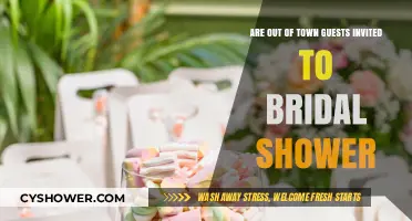 Should Out-of-Town Guests Be Invited to Your Bridal Shower?