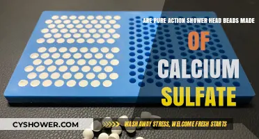 Pure Action Shower Head Beads: Calcium Sulfate Composition Explained