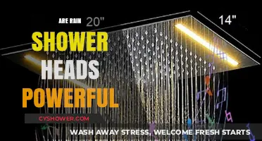 Are Rain Shower Heads Powerful? Exploring Water Pressure and Relaxation