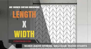 Shower Curtain Dimensions Explained: Understanding Length and Width Measurements