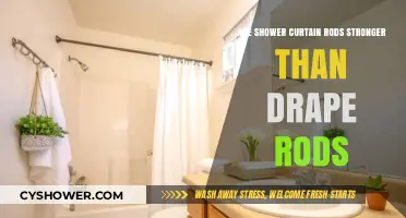 Shower Curtain Rods vs. Drape Rods: Which Holds More Weight?