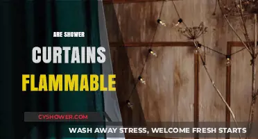 Are Shower Curtains Flammable? Safety Tips and Material Insights