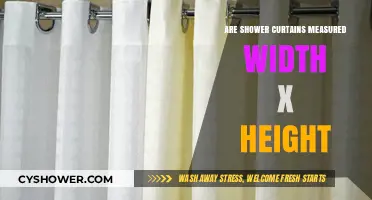 Shower Curtain Sizes Explained: Width x Height Measurement Guide