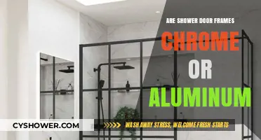 Chrome vs. Aluminum: Decoding Shower Door Frame Materials and Durability