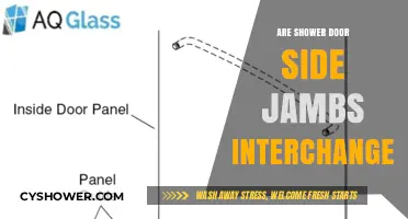 Can You Swap Shower Door Side Jambs? Compatibility Explained