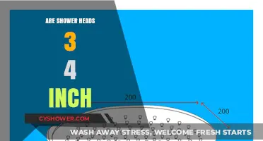 Understanding Standard Shower Head Sizes: Are They 3/4 Inch?