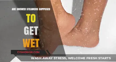Shower Steamers and Water: Should They Get Wet?