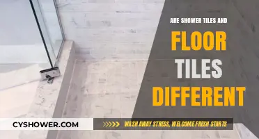Shower Tiles vs. Floor Tiles: Key Differences and Best Uses