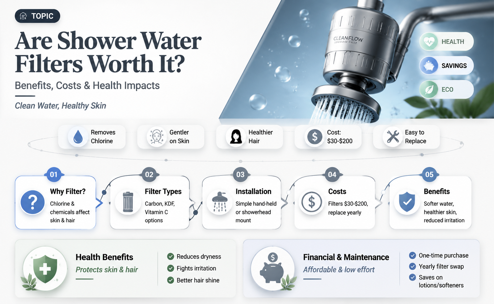 are shower water filters worth it