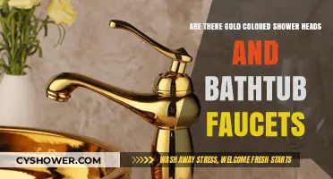 Gold Colored Shower Heads and Bathtub Faucets: Are They Available?