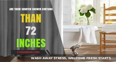 Finding the Perfect Fit: Shorter Shower Curtains Than 72 Inches