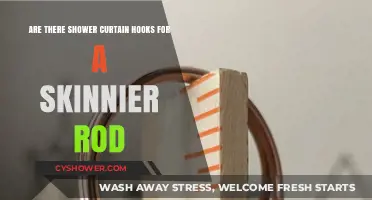 Slim Rod Solutions: Finding Shower Curtain Hooks for Narrow Rods
