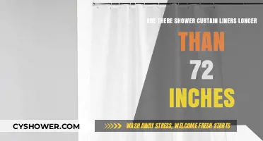 Extra-Long Shower Curtain Liners: Beyond 72 Inches for Tall Showers