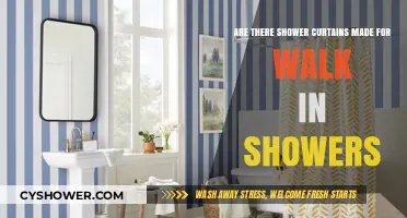 Walk-In Shower Curtain Solutions: Stylish Options for Open Shower Spaces