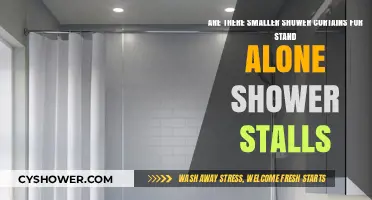 Compact Shower Curtains: Perfect Fit for Stand-Alone Shower Stalls