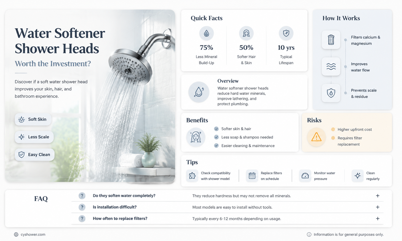are water softener shower heads worth it