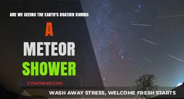 Meteor Showers and Earth's Rotation: Unraveling the Celestial Illusion