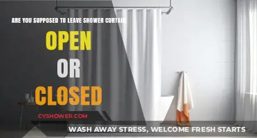 Open or Closed? The Ultimate Shower Curtain Debate Explained