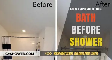 Bath Before Shower: Unraveling the Pre-Shower Ritual Debate
