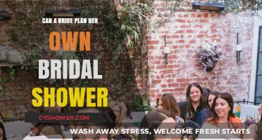 Can Brides Plan Their Own Bridal Shower? Pros, Cons, and Tips