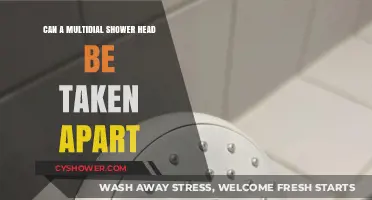 How to Disassemble a Multidial Shower Head: A Step-by-Step Guide