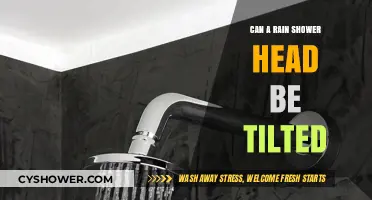 Can Rain Shower Heads Tilt? Adjusting Your Shower for Comfort