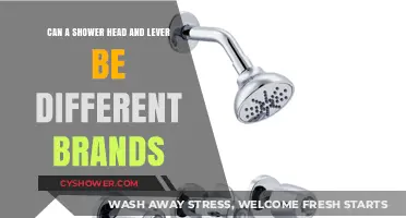 Mixing Brands: Can Shower Heads and Levers Differ?