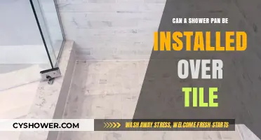 Installing a Shower Pan Over Tile: Is It Possible and Practical?