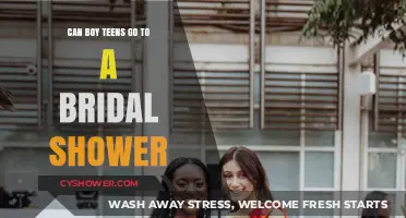 Can Teen Boys Attend Bridal Showers? Etiquette Explained