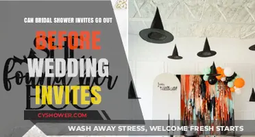 Bridal Shower Invites: Should They Precede Wedding Invitations?