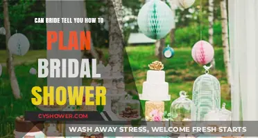 Bridal Shower Planning: Can the Bride Guide You?