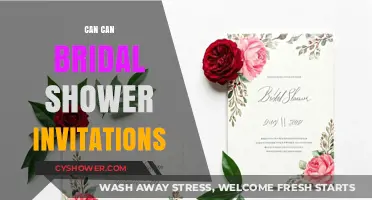 Elegant Can Can Bridal Shower Invitations: Ideas & Inspiration