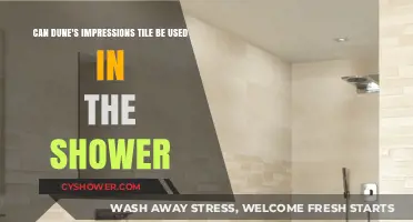 Dune's Impressions Tile: Shower-Friendly or Not? Expert Insights