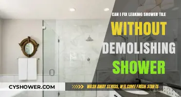 Fix Leaking Shower Tile Without Demolishing: A Step-by-Step Guide